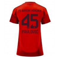 Maglie da calcio Bayern Munich Aleksandar Pavlovic #45 Prima Maglia Femminile 2024-25 Manica Corta